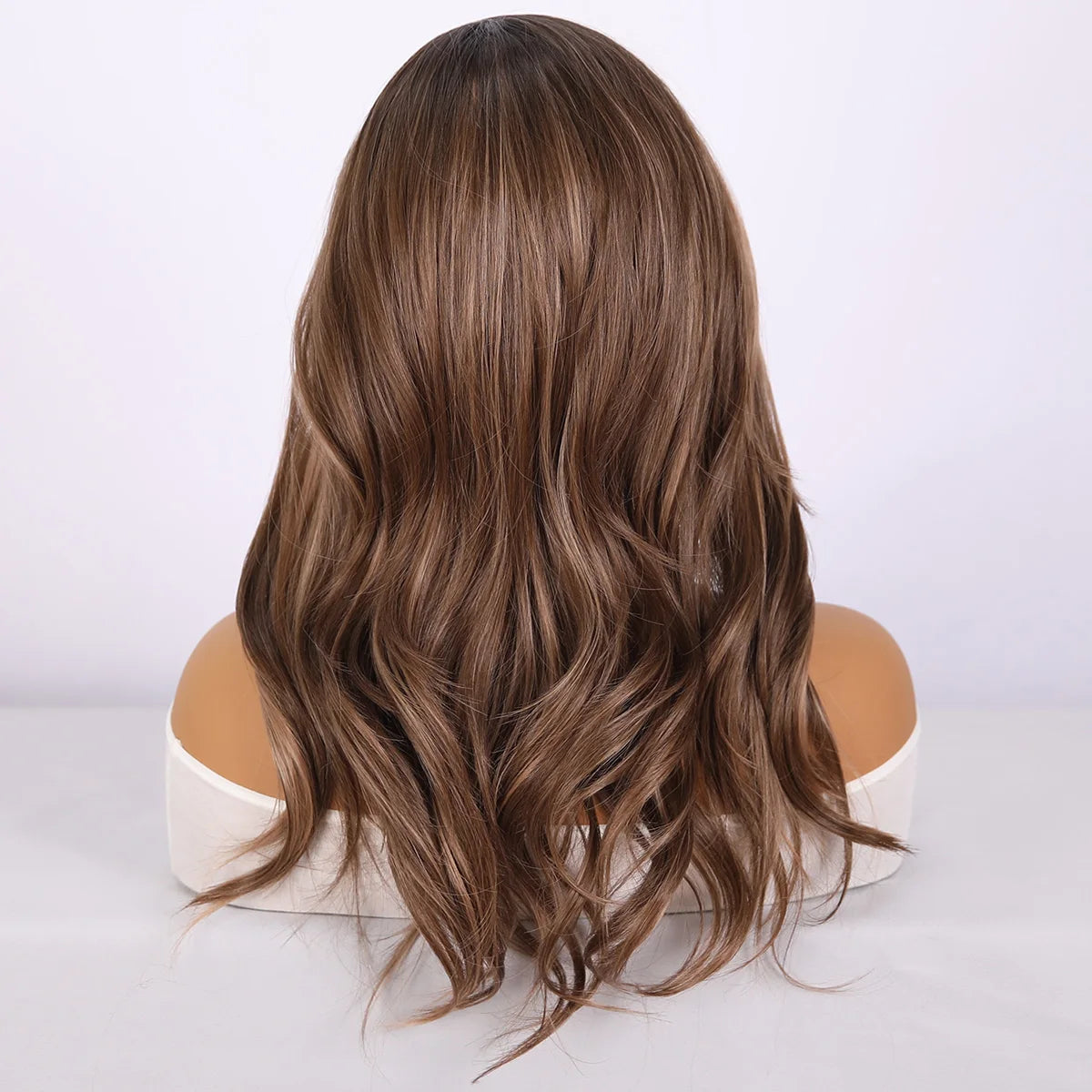 Synthetic Lace Front Brown Gradient Wig SM9867