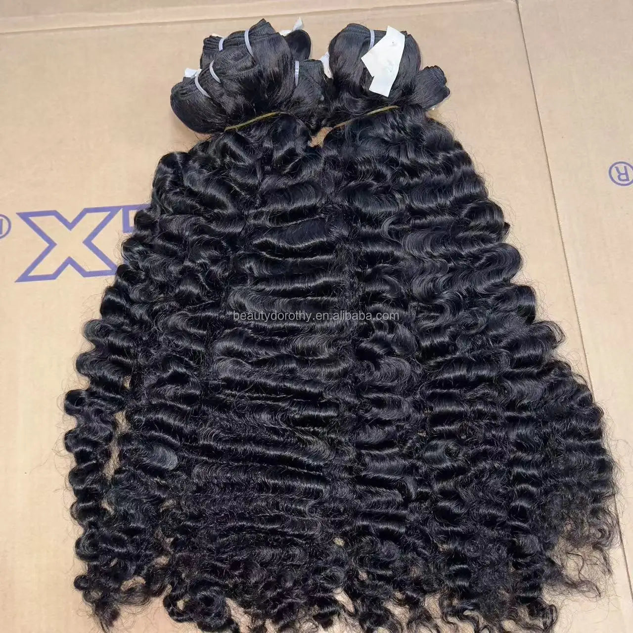 100% Raw Vietnamese Bone Straight Human Bundle Cuticle Aligned Hair Extensions