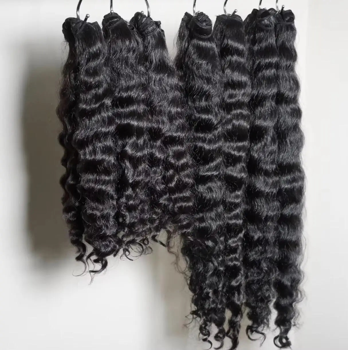 100% Burmese Curly Raw Hair Bundles13*6 HD LACE Human Hair Extensions